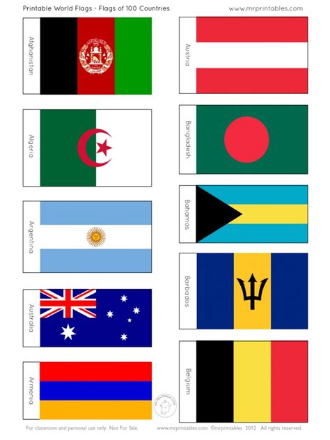 mrprintables-world-flags-bunting.pdf | Flag | National Symbols