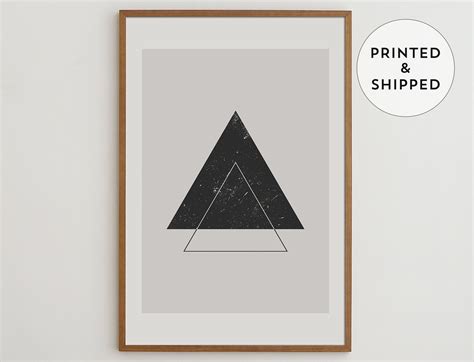 Geometric Wall Art Prints Minimalist Poster Inspirational | Etsy