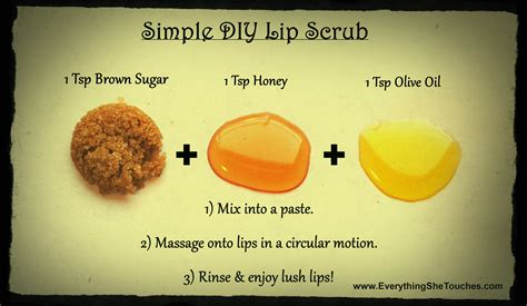 DIY Lip Scrub | Everything She Touches