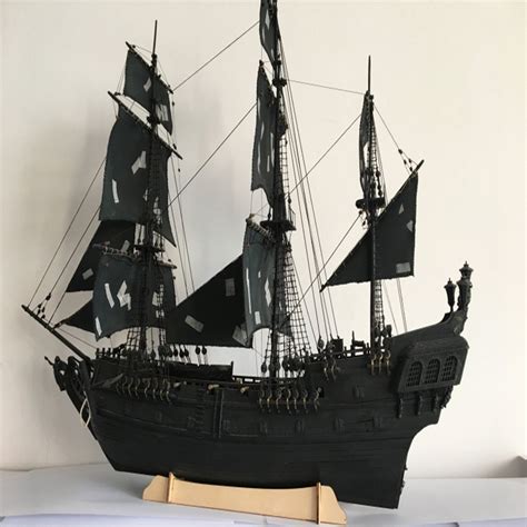 Aissimio the Black Pearl Ship Model Hobby Wooden Ship Models DIY Ship Model kit Boat Ships Kits ...