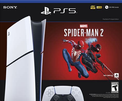 PlayStation 5 Slim Console Digital Edition – Marvel's Spider-Man 2 ...