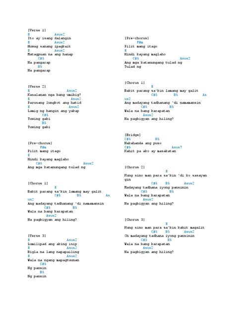 Hiling Chords | PDF