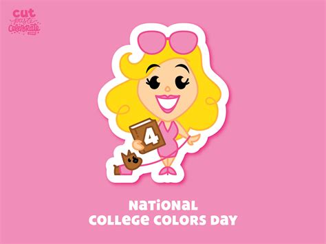 September 4 - National College Colors Day by Curt R. Jensen on Dribbble