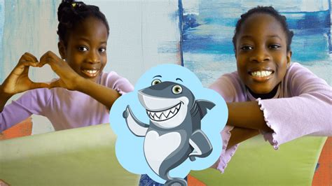 How to draw baby shark and the shark family - Sarura Kids