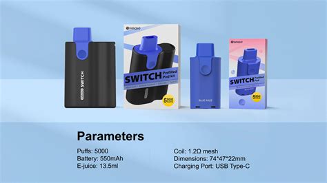 Switch Pre-filled Pod Kit – inmood vape