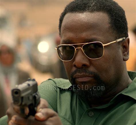 RE Aviator - Wendell Pierce - Jack Ryan | Sunglasses ID - celebrity ...