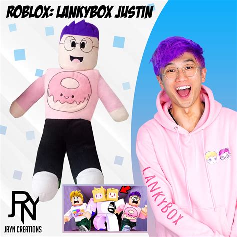 Roblox: Lankybox Justin and Adam Skin : Stuffed toy Plushie | Shopee ...