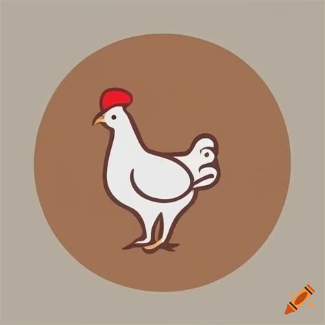 Logo with eggs and chicken