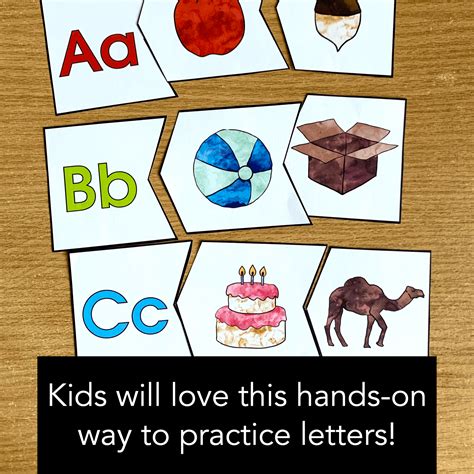 Beginning Sounds Letters Alphabet Puzzles