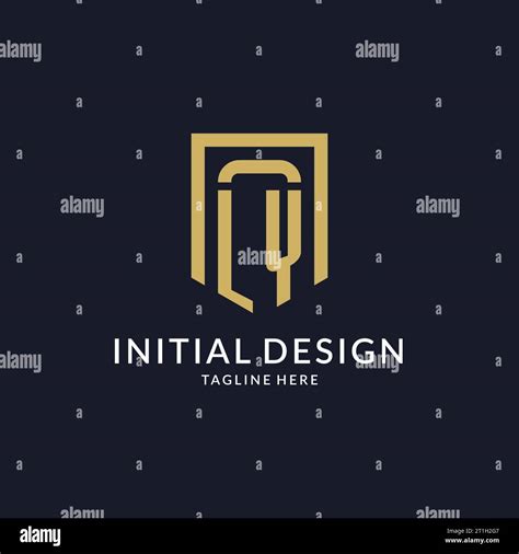 LY logo initial with geometric shield shape design style vector graphic Stock Vector Image & Art ...