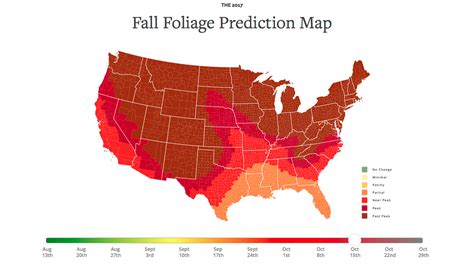 Fall Foliage Prediction Map - Real Estate Asheville - REALTY828