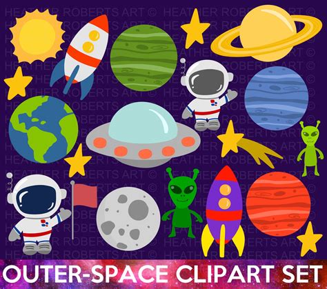 Purple Planet Clipart For Kids