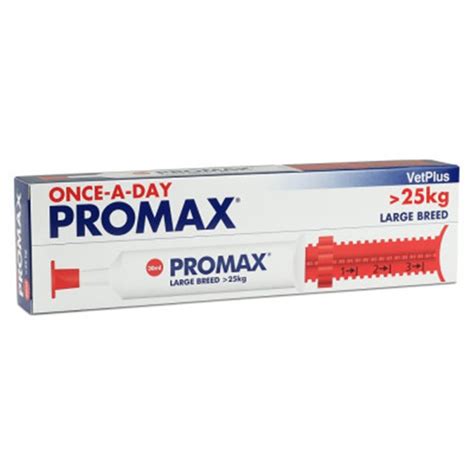 Promax for Large Dogs - Promax Digestive Supplement 30ml Syringe