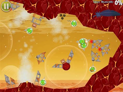 Angry Birds Space Red Planet Bonus Level F-5 Walkthrough | AngryBirdsNest