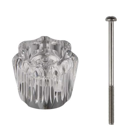 Glacier Bay Aragon 2 or 3 Handles Tub and Shower Acrylic Handle RP90015 - The Home Depot