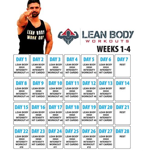 Lean Muscle Workout Plan For Beginners | geoscience.org.sa