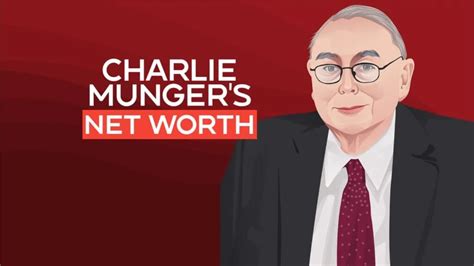 Charlie Munger's Net Worth and Investor Story