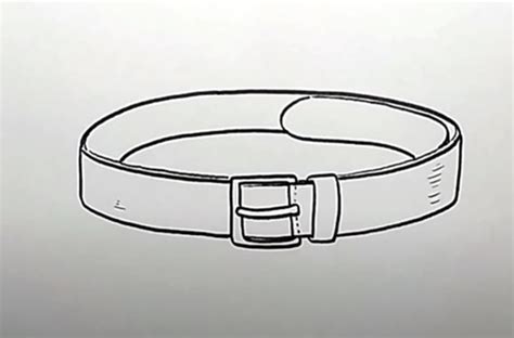 How to Draw a Belt Step by Step - https://htdraw.com/wp-content/uploads ...