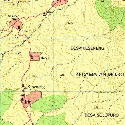 Wonosobo (1408-424) map by Badan Informasi Geospasial - Avenza Maps ...