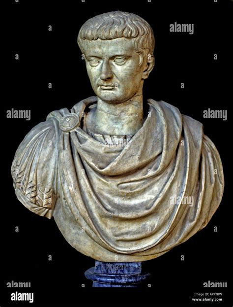 Roman Emperor Tiberius Augustus born Tiberius Claudius Nero 42 BC - 16 ...