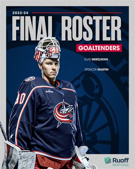 COLUMBUS BLUE JACKETS SET 2023-24 SEASON-OPENING ROSTER: best roster ...