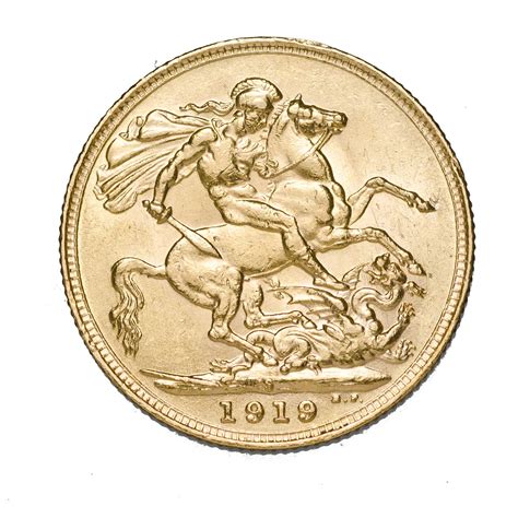 1919 Gold Sovereign Mintmark Trio