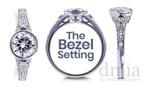 What Is Are Bezel Diamond Ring Settings? [ANSWERED] - Diamond Masters ...