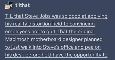 Steve Jobs' Reality Distortion Field - Media Chomp