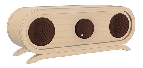 How To Build A Stylish Wooden Bluetooth Speaker - Plans Available