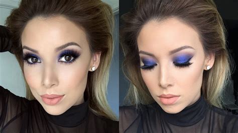 Metallic Blue Eyes | LustreLux | Bold eye makeup, Blue eye makeup, Makeup