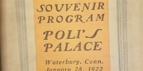 Palace Theater Opens Registration for Fall History Class