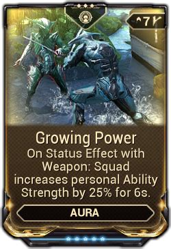 Growing Power | WARFRAME Wiki | Fandom