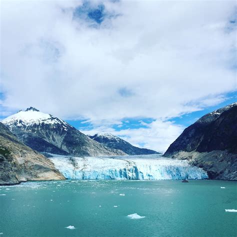 Beautiful Dawes Glacier of Alaska | Natural landmarks, Landmarks ...