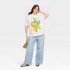 Women's Fresh Lemons Oversized Short Sleeve Graphic T-shirt - White 2x : Target
