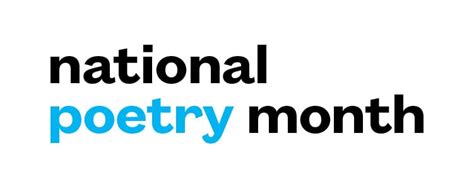 National Poetry Month Logo | Academy of American Poets