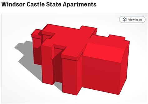 Windsor Castle Pieces for Model by Bryan Rector | Download free STL ...