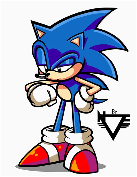 Bored Sonic by TotallyNotNathan on Newgrounds
