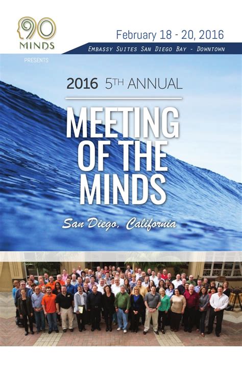 Meeting of the Minds 2016 Conference Guide