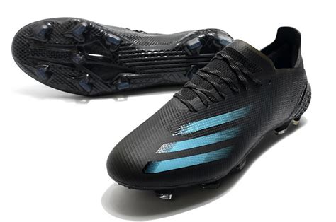 Get Sale Adidas X Ghosted.1 FG - Core Black / Blue Soccer Cleats ...