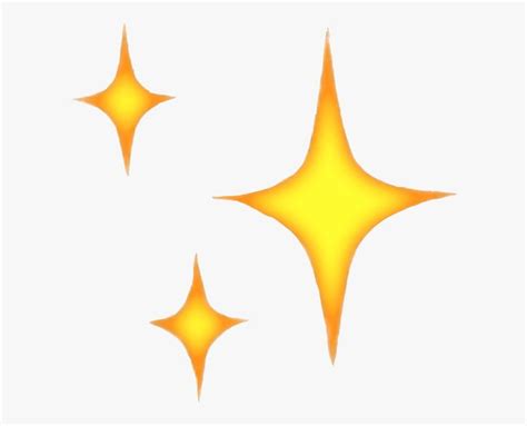 Transparent Star Shine Png - Iphone Sparkle Emoji Png is a free transparent background clipart ...