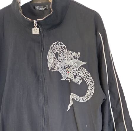 Vintage YAKUZA EMBROIDERY DRAGON SYMBOLS | Grailed