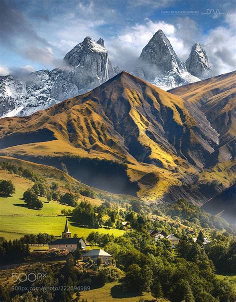 Overlooking the French Alps by Daniel_Metz #Landscapes # ...