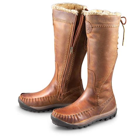 Women's Timberland® Earthkeepers™ Mount Holly Boots, Brown - 220218, Casual Shoes at Sportsman's ...