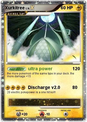 Pokémon Xurkitree 10 10 - ultra power - My Pokemon Card