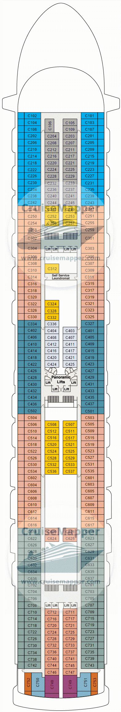 Caribbean Princess Deck Plans Printable