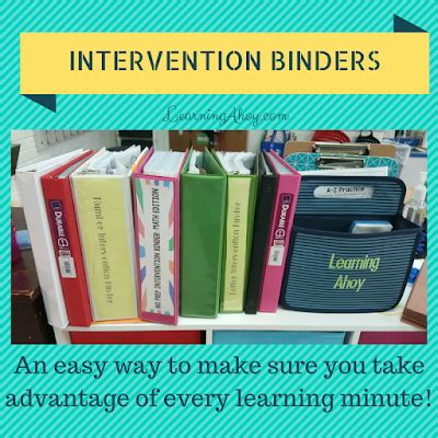 Intervention Binders