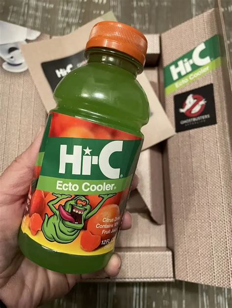 Hi-C Ecto Cooler Is Back To Celebrate The Release Of The New ...