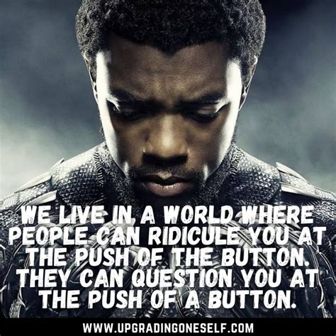 Top 15 Memorable Quotes From Chadwick Boseman - Upgrading Oneself