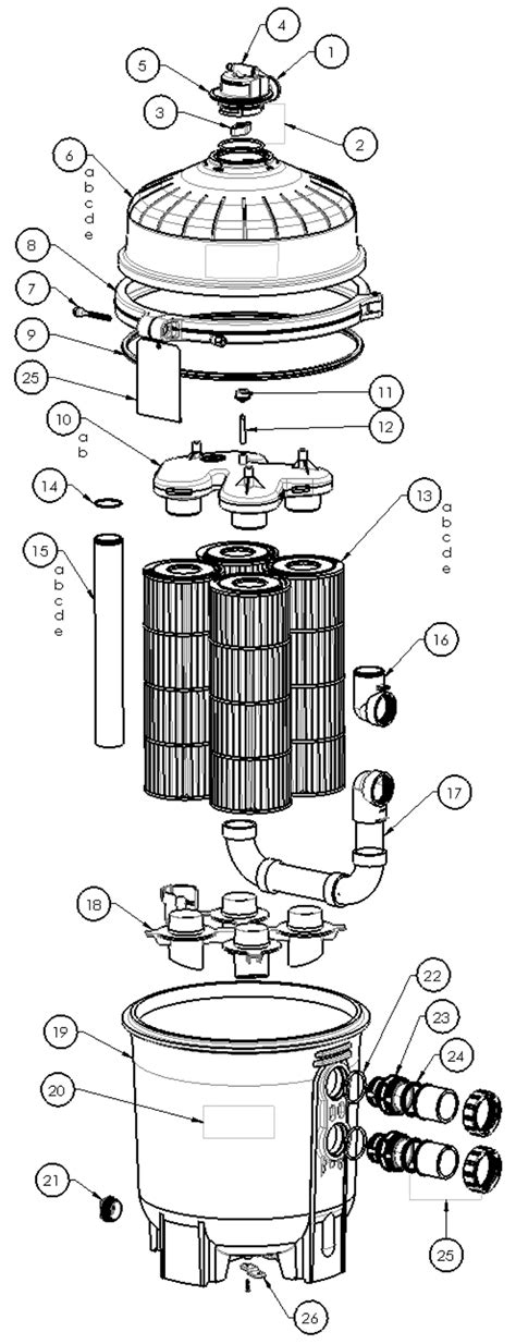 Hayward Swim Clear In Ground Pool Cartridge Filter | 425 sq. ft ...