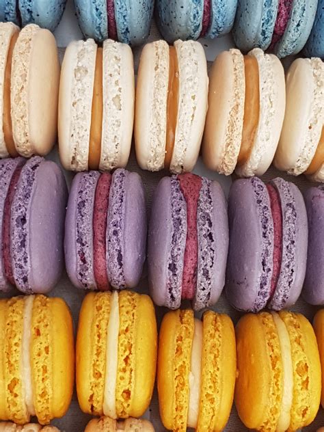 Free Images : food, produce, colorful, gourmet, macaroon, dessert ...